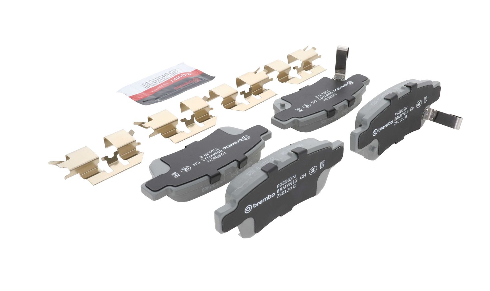 PRIME Ceramic Rear Disc Brake Pad Set - P28062N_11