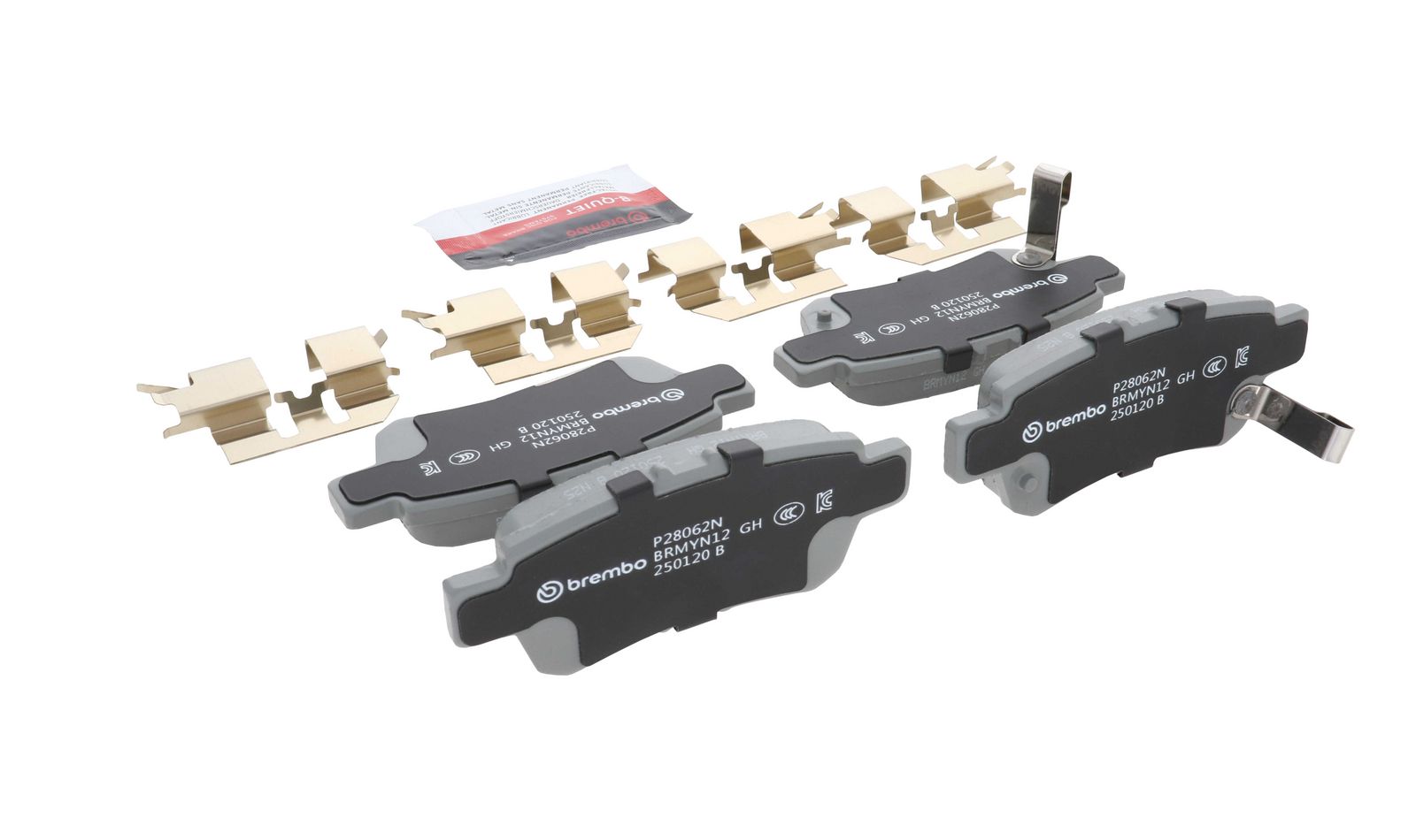 PRIME Ceramic Rear Disc Brake Pad Set - P28062N_12