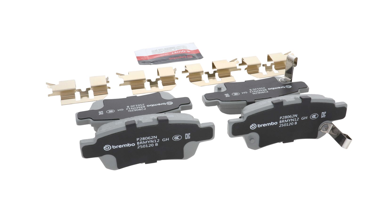 PRIME Ceramic Rear Disc Brake Pad Set - P28062N_13