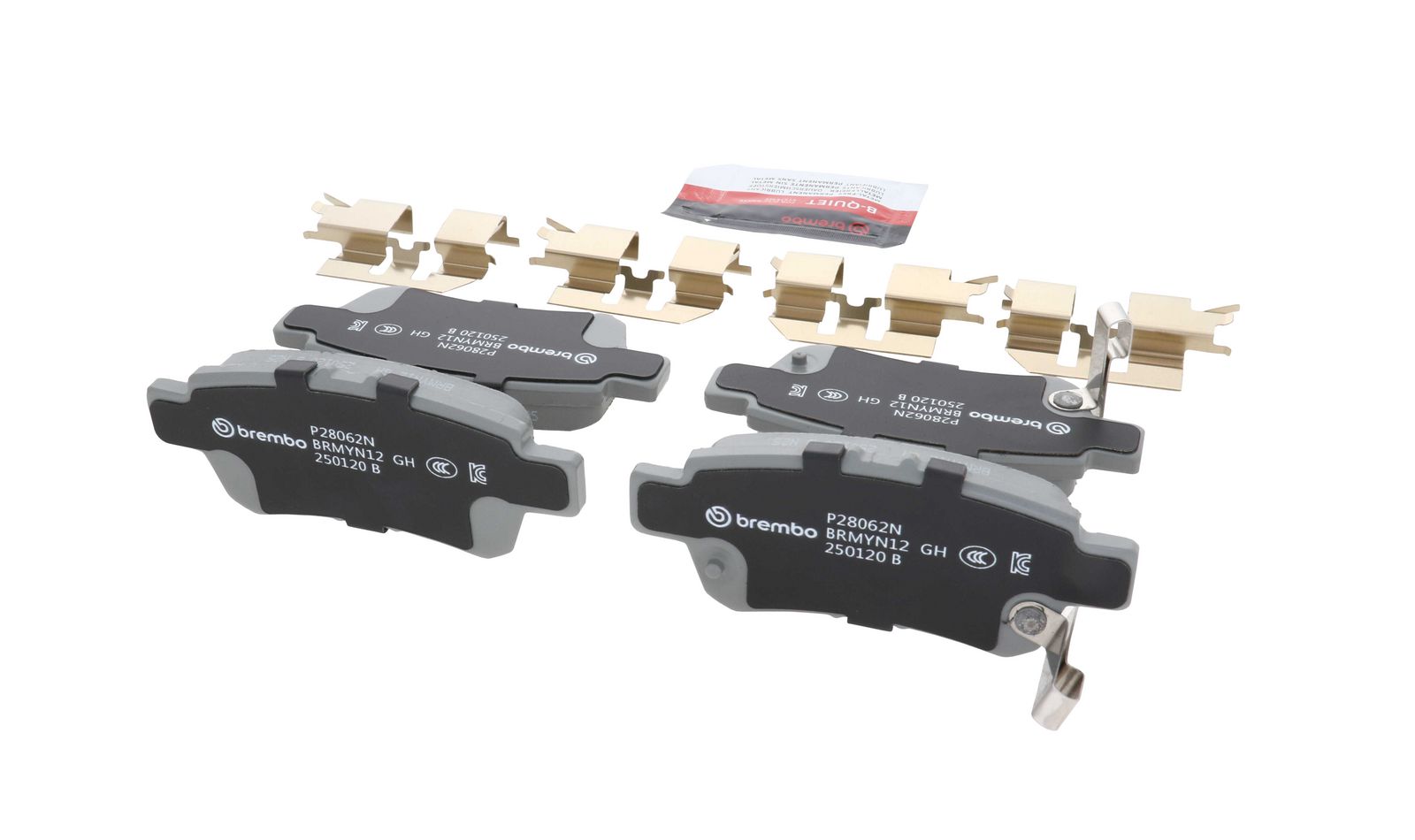 PRIME Ceramic Rear Disc Brake Pad Set - P28062N_15