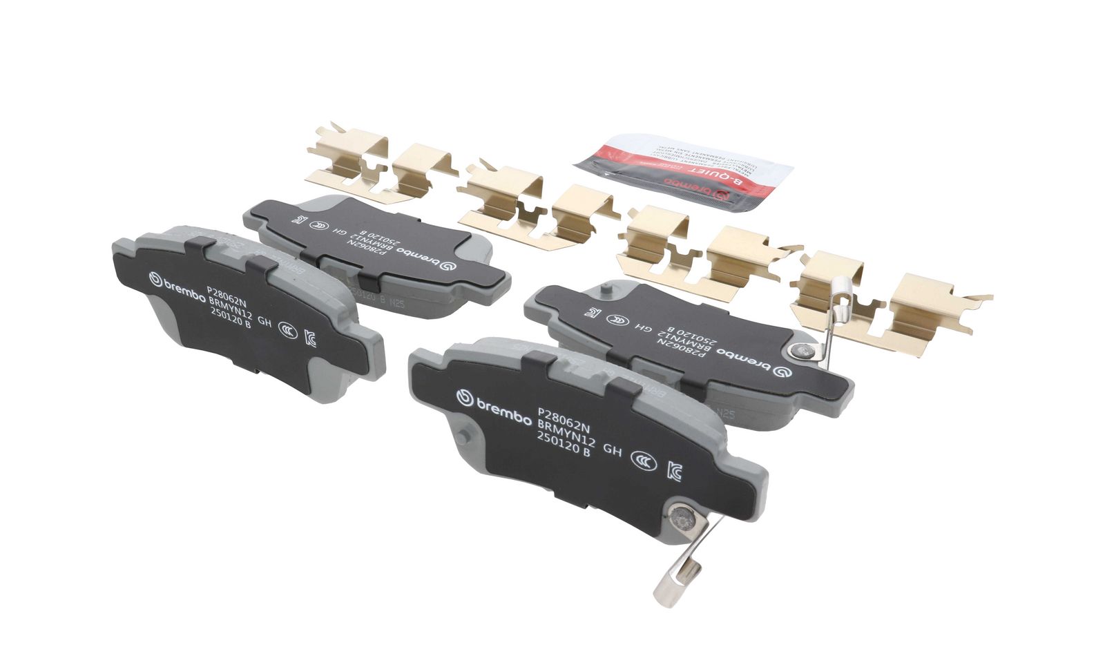 PRIME Ceramic Rear Disc Brake Pad Set - P28062N_16