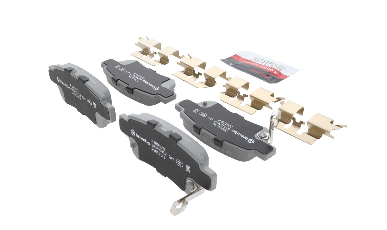 PRIME Ceramic Rear Disc Brake Pad Set - P28062N_17