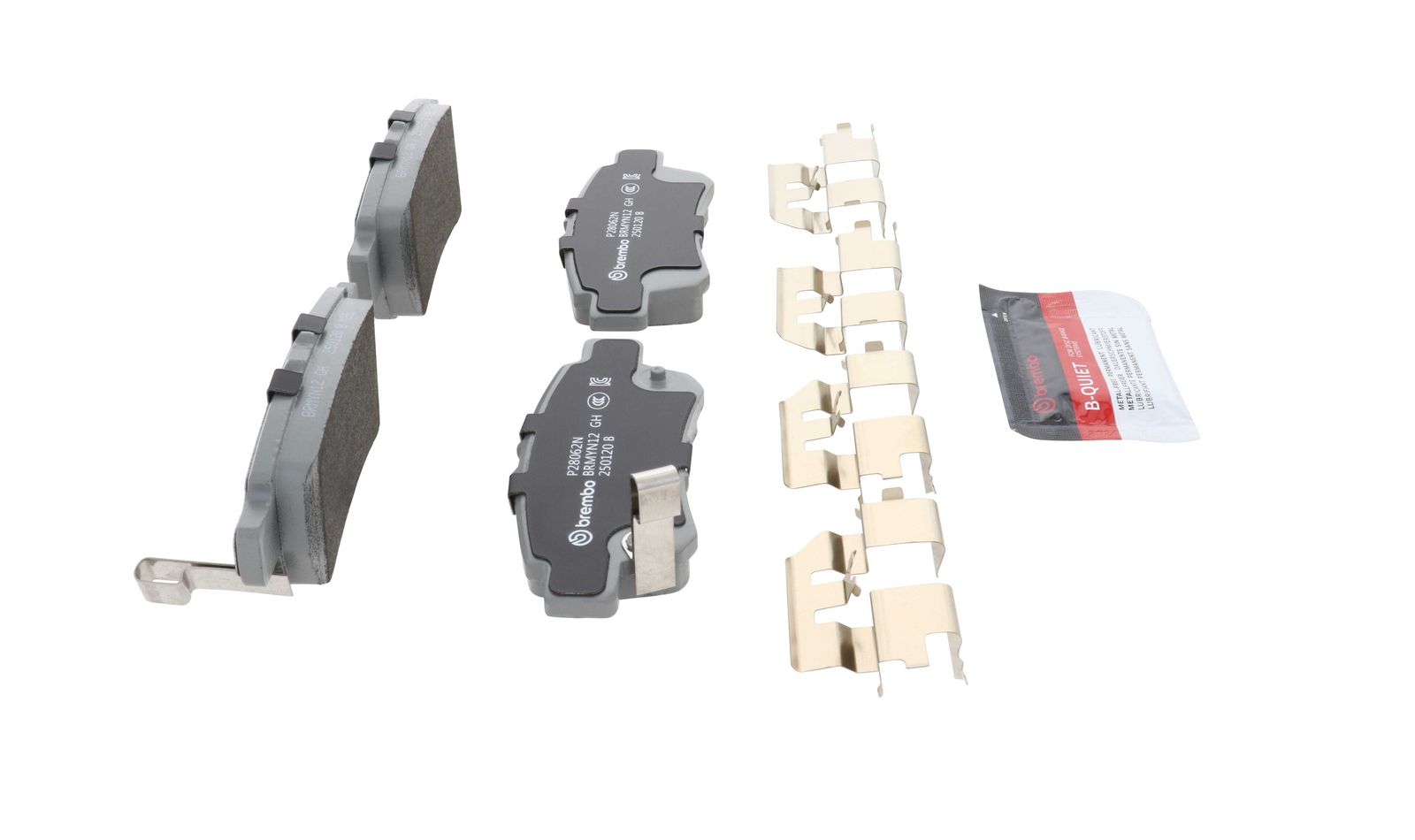 PRIME Ceramic Rear Disc Brake Pad Set - P28062N_20