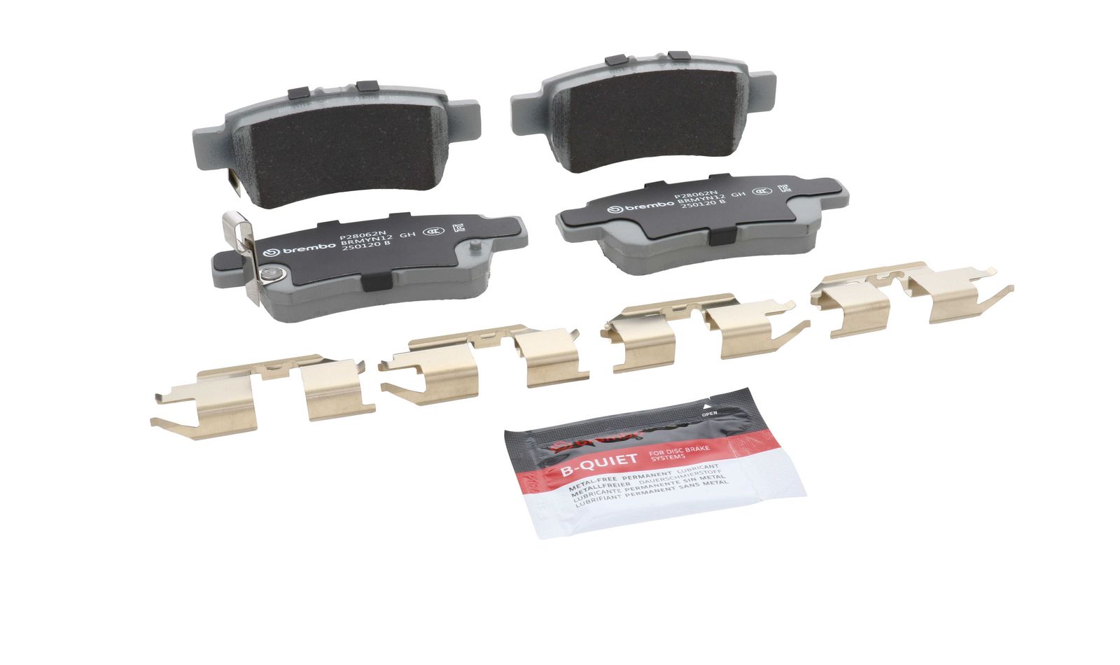 PRIME Ceramic Rear Disc Brake Pad Set - P28062N_25
