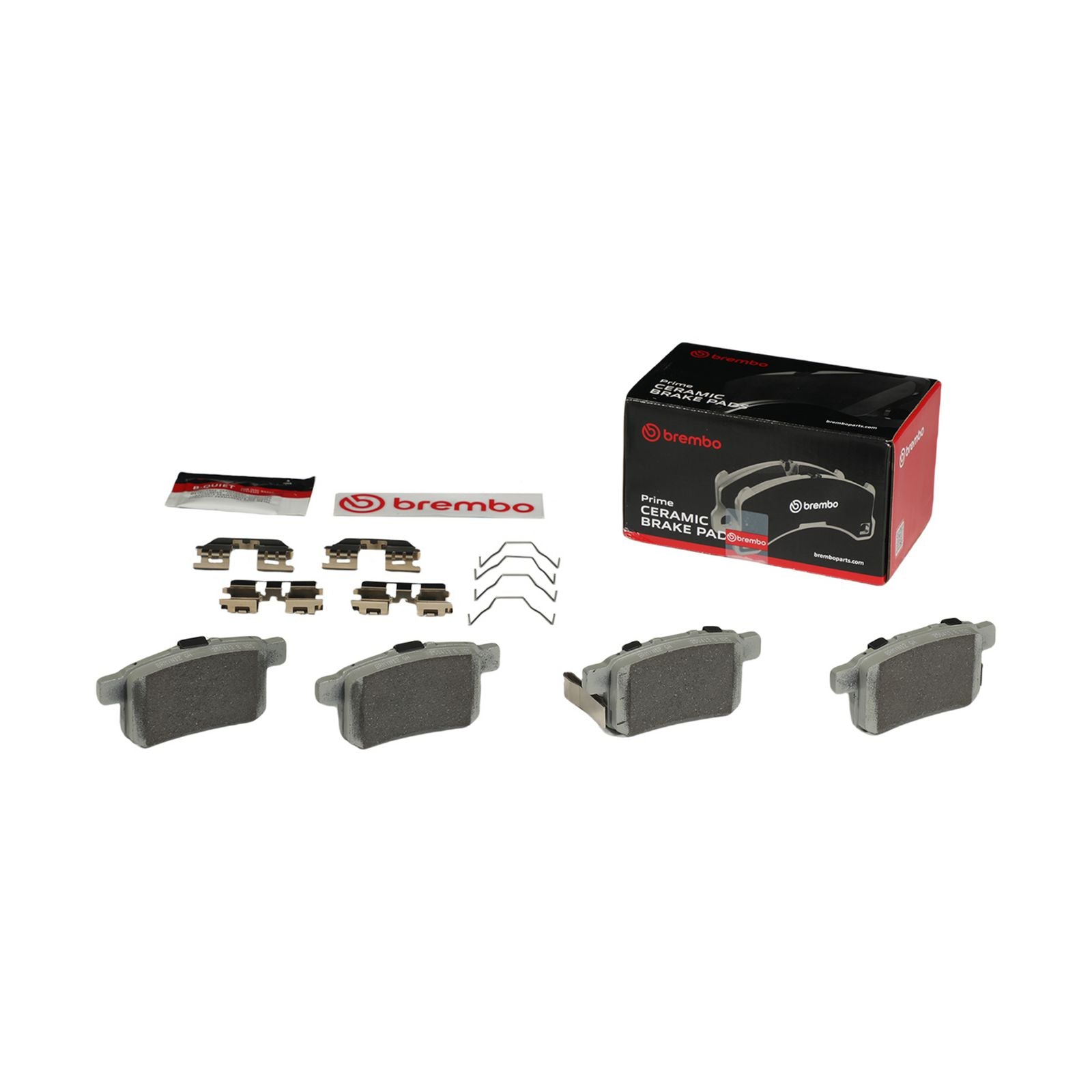 PRIME Ceramic Rear Disc Brake Pad Set - P28072N_02