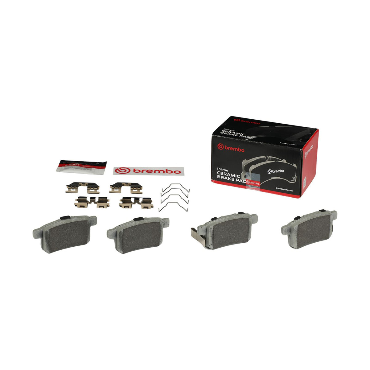 PRIME Ceramic Rear Disc Brake Pad Set - P28072N_02