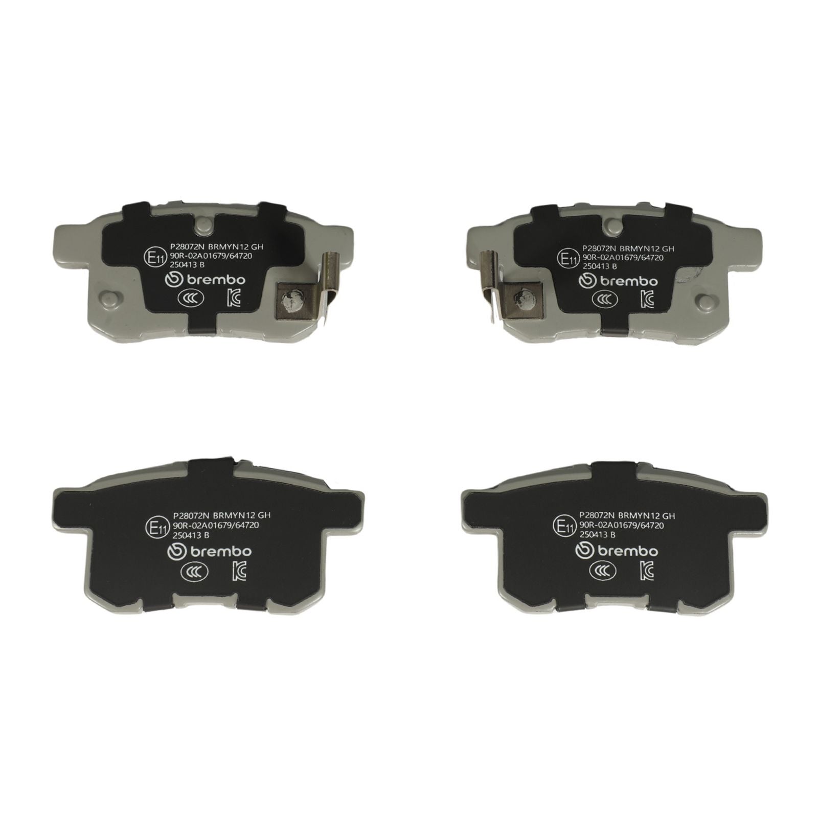 PRIME Ceramic Rear Disc Brake Pad Set - P28072N_03