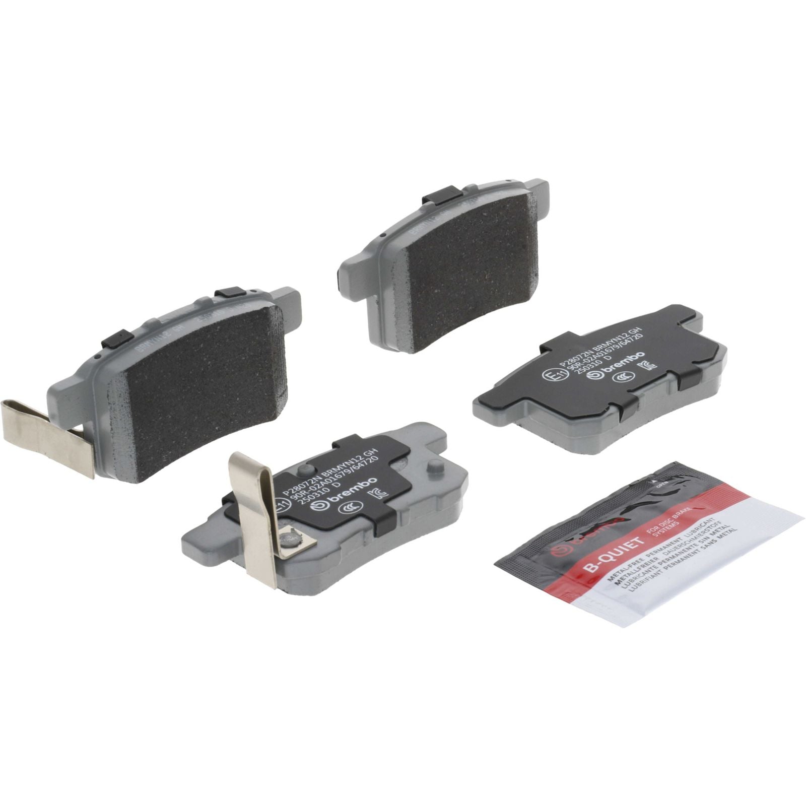 PRIME Ceramic Rear Disc Brake Pad Set - P28072N_06