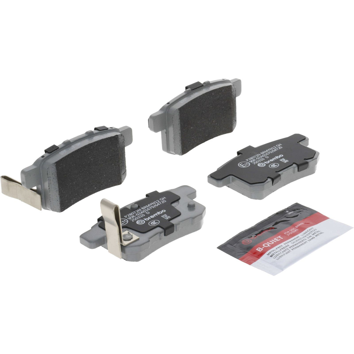 PRIME Ceramic Rear Disc Brake Pad Set - P28072N_06