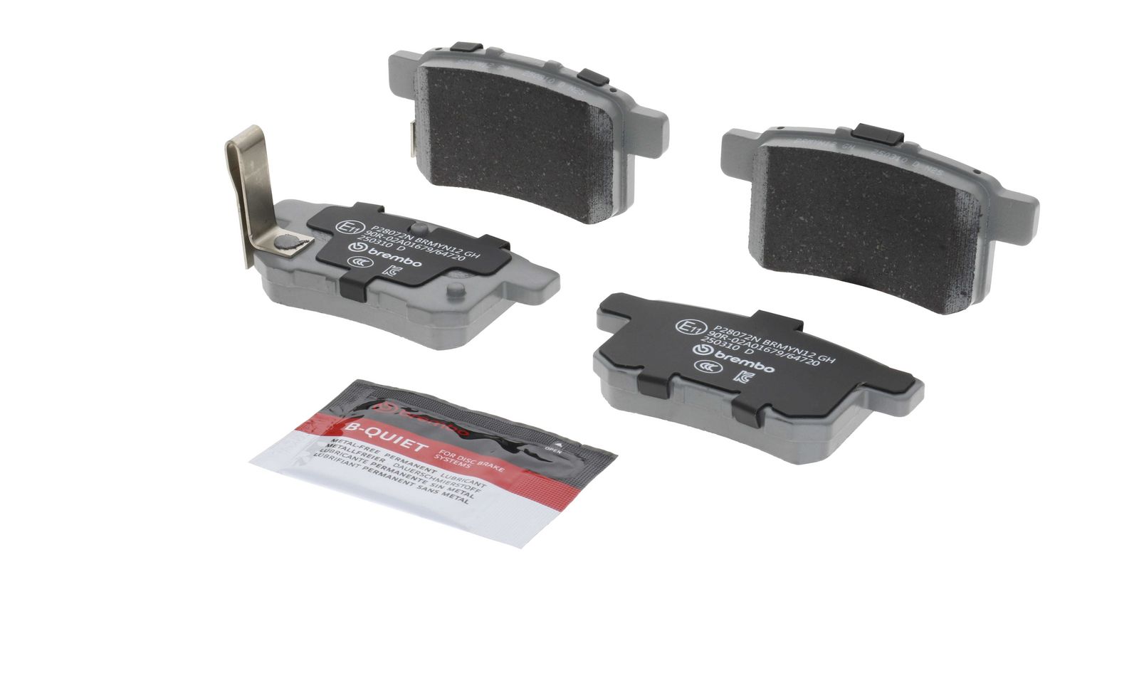 PRIME Ceramic Rear Disc Brake Pad Set - P28072N_09