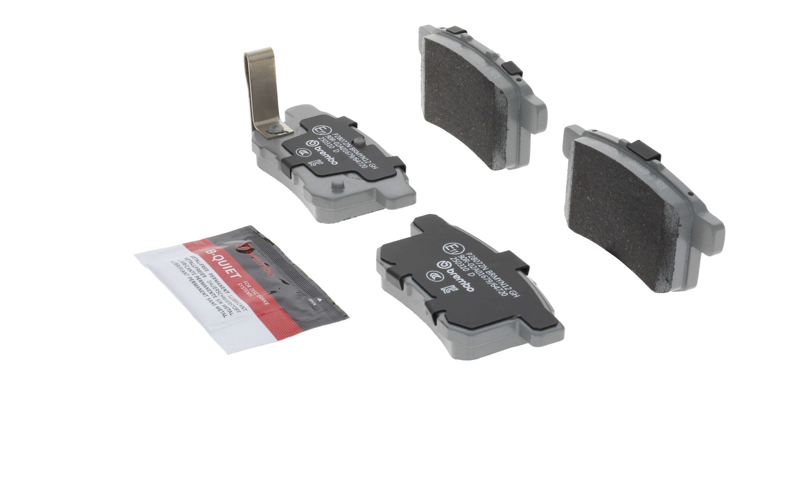 PRIME Ceramic Rear Disc Brake Pad Set - P28072N_11