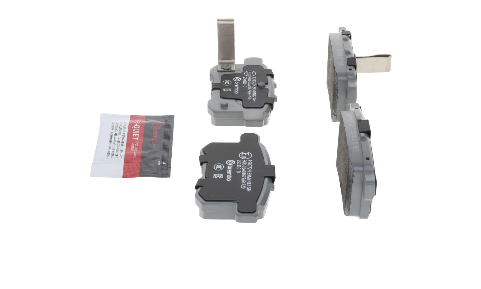 PRIME Ceramic Rear Disc Brake Pad Set - P28072N_13