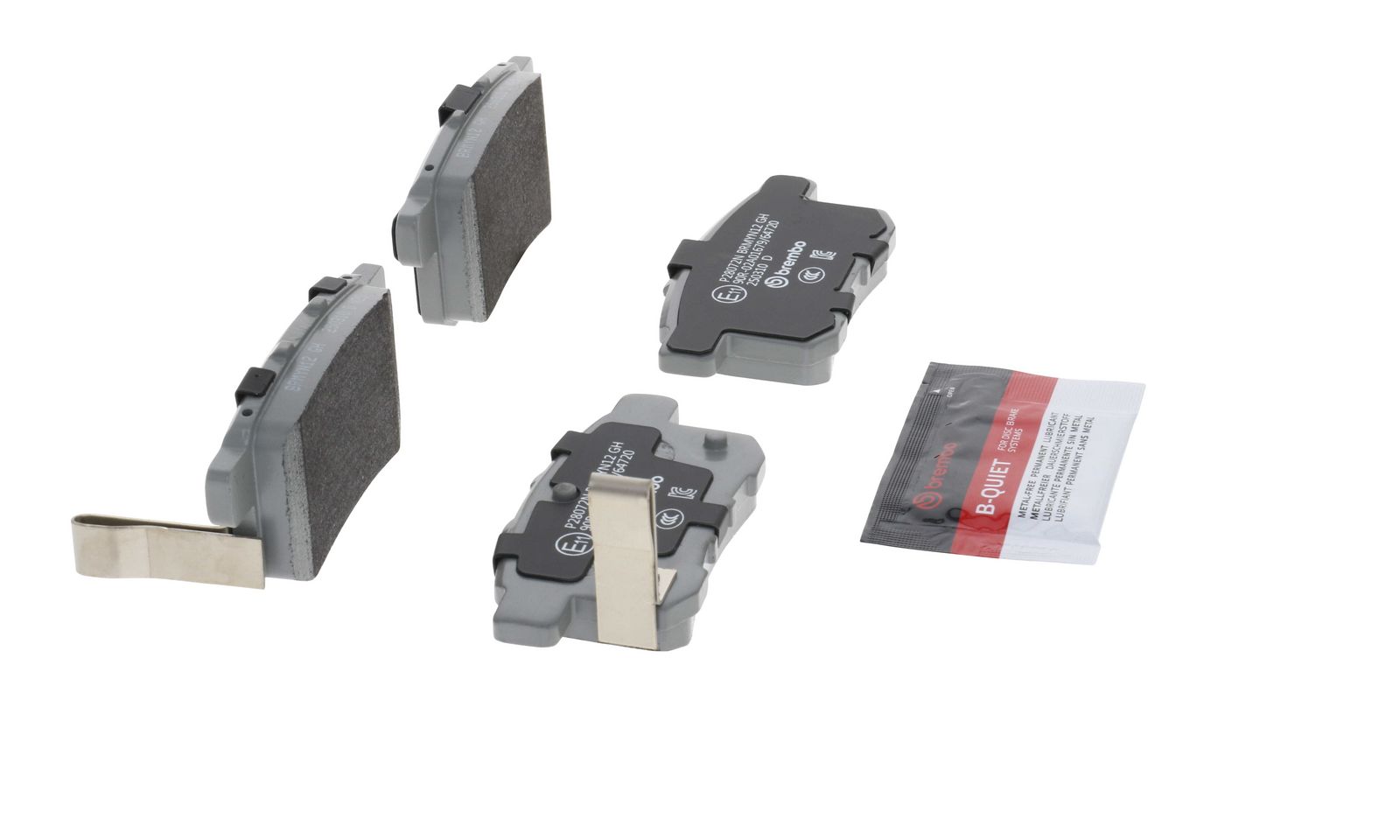 PRIME Ceramic Rear Disc Brake Pad Set - P28072N_26