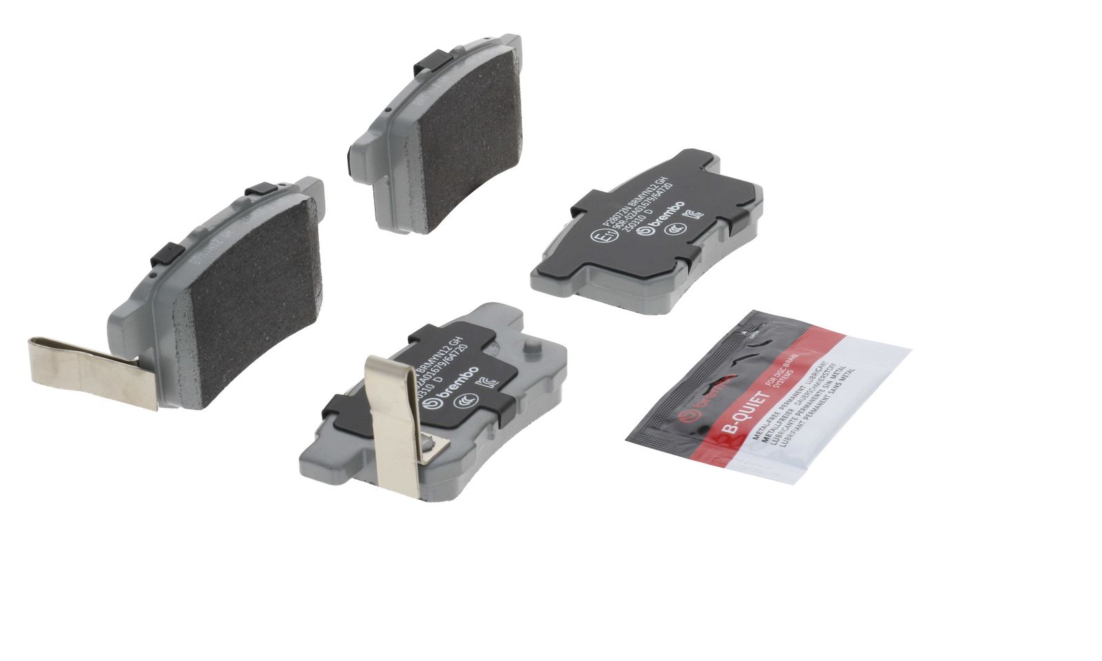 PRIME Ceramic Rear Disc Brake Pad Set - P28072N_27