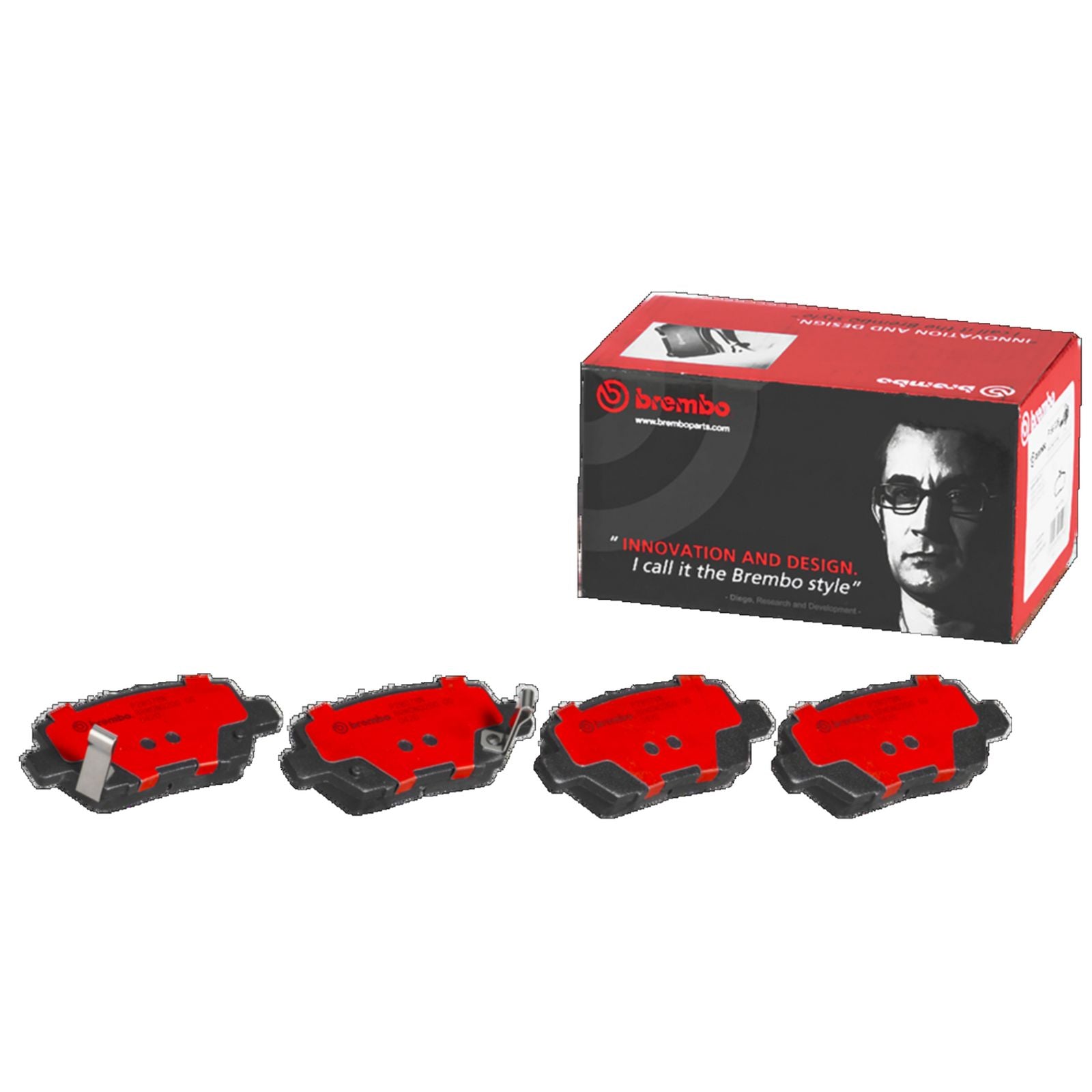 PRIME Ceramic Rear Disc Brake Pad Set - P28078N_01