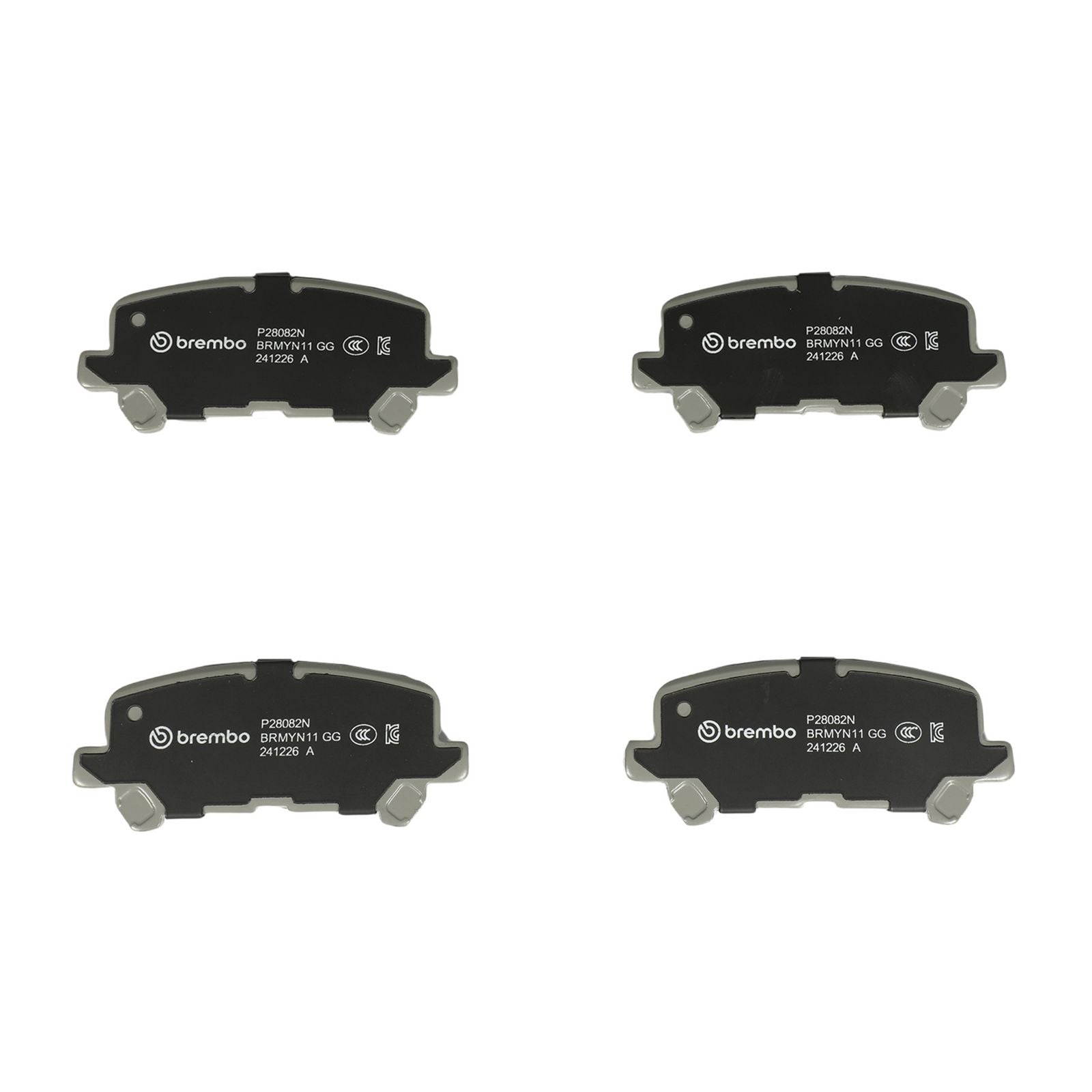 PRIME Ceramic Rear Disc Brake Pad Set - P28082N_01
