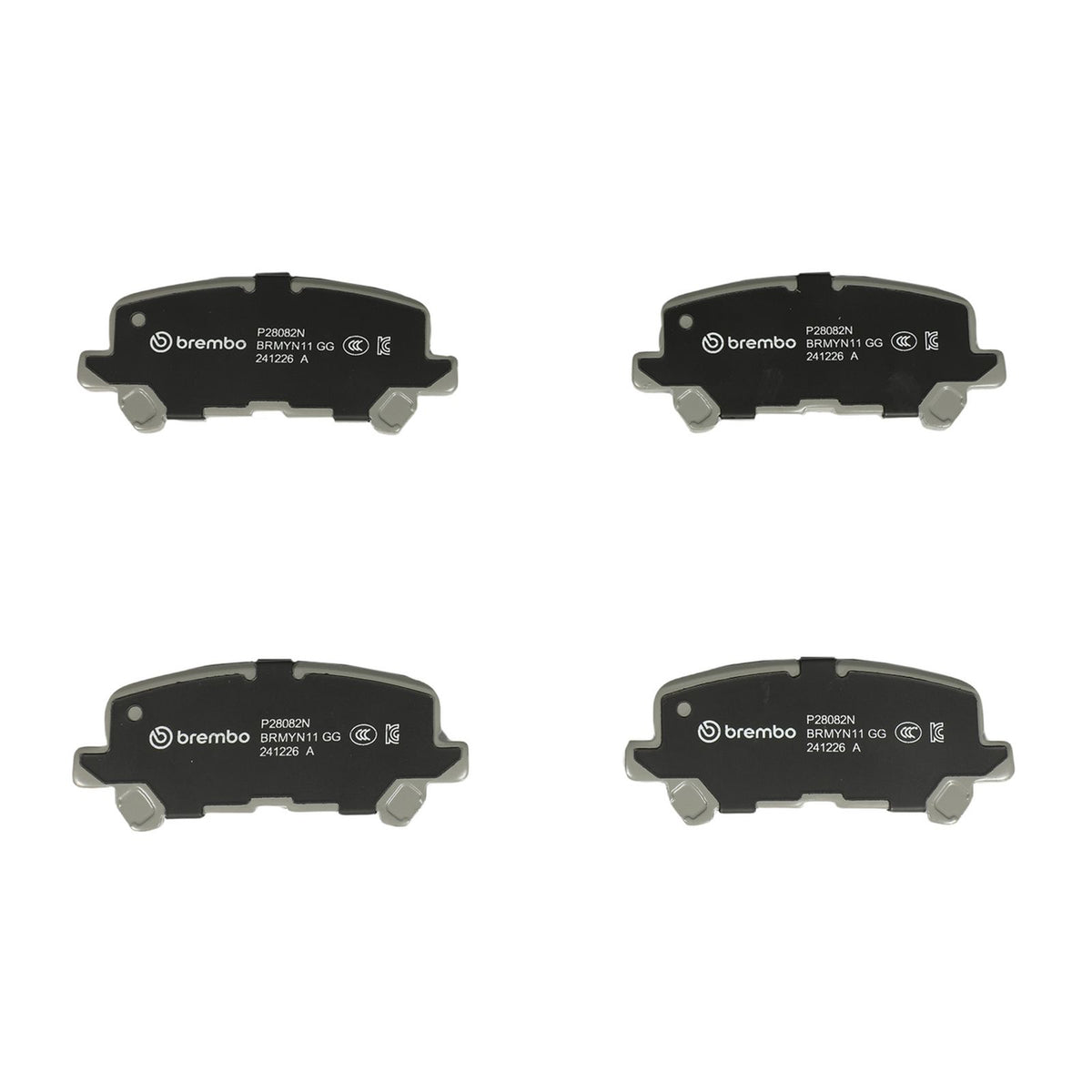 PRIME Ceramic Rear Disc Brake Pad Set - P28082N_01