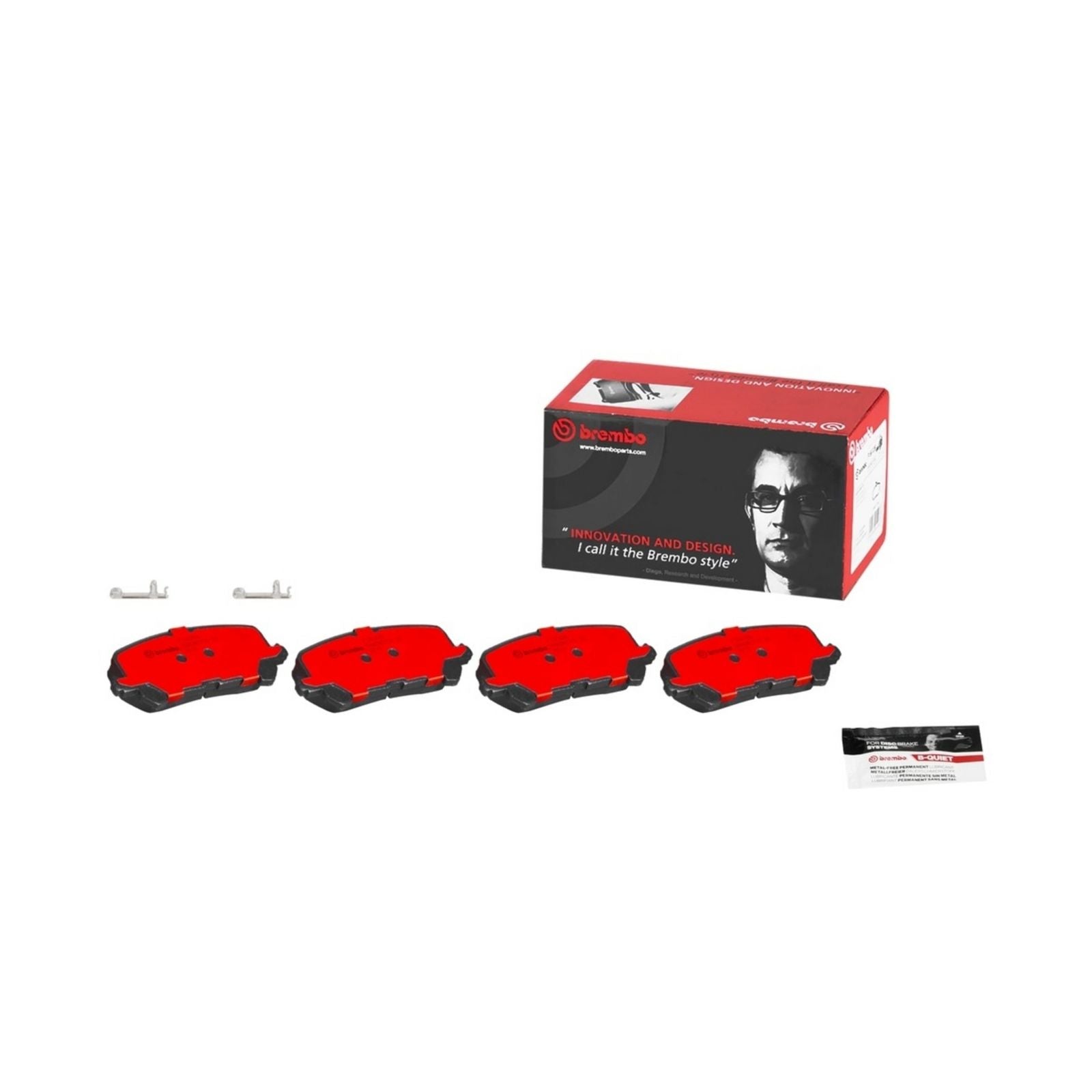 PRIME Ceramic Rear Disc Brake Pad Set - P28088N_02