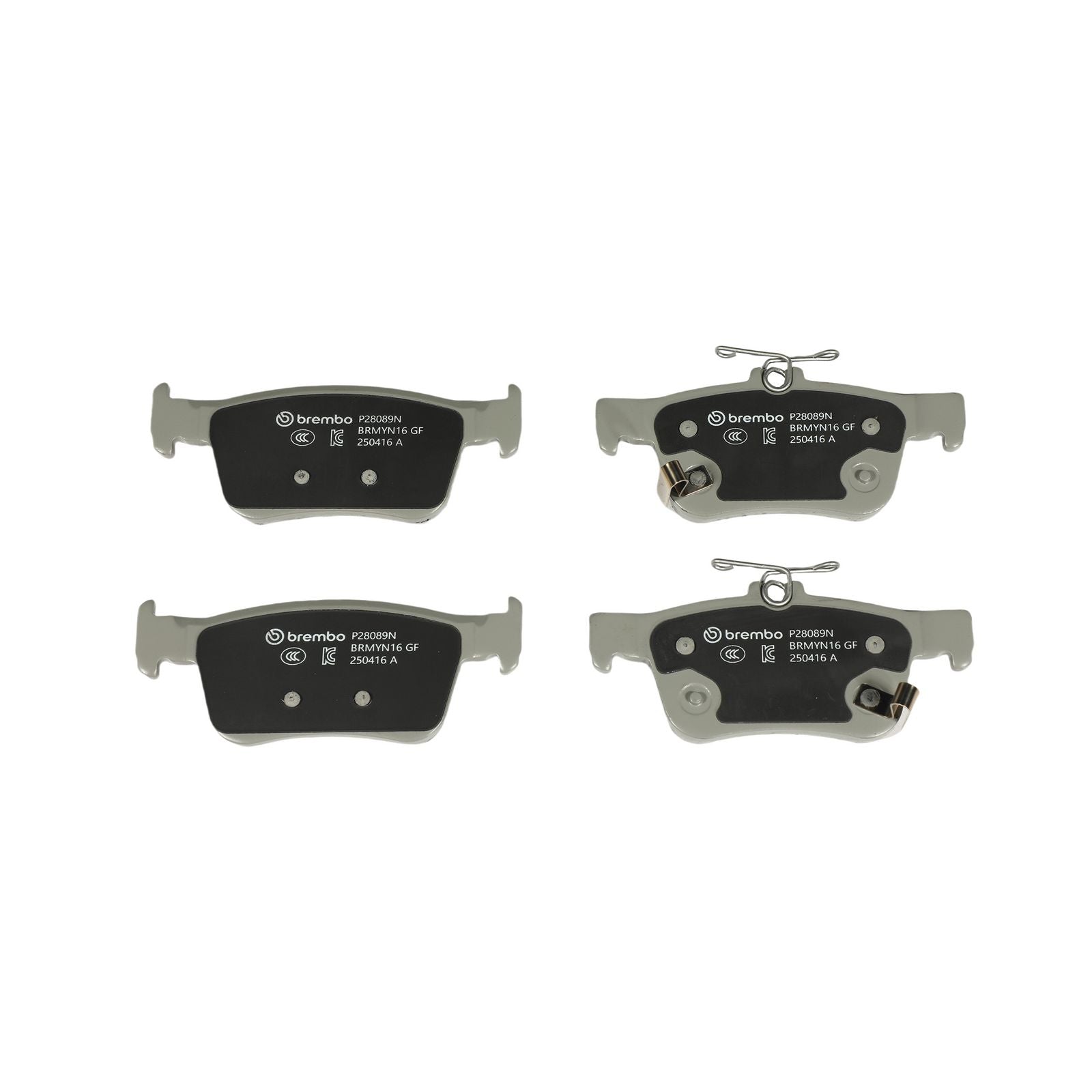 PRIME Ceramic Rear Disc Brake Pad Set - P28089N_01