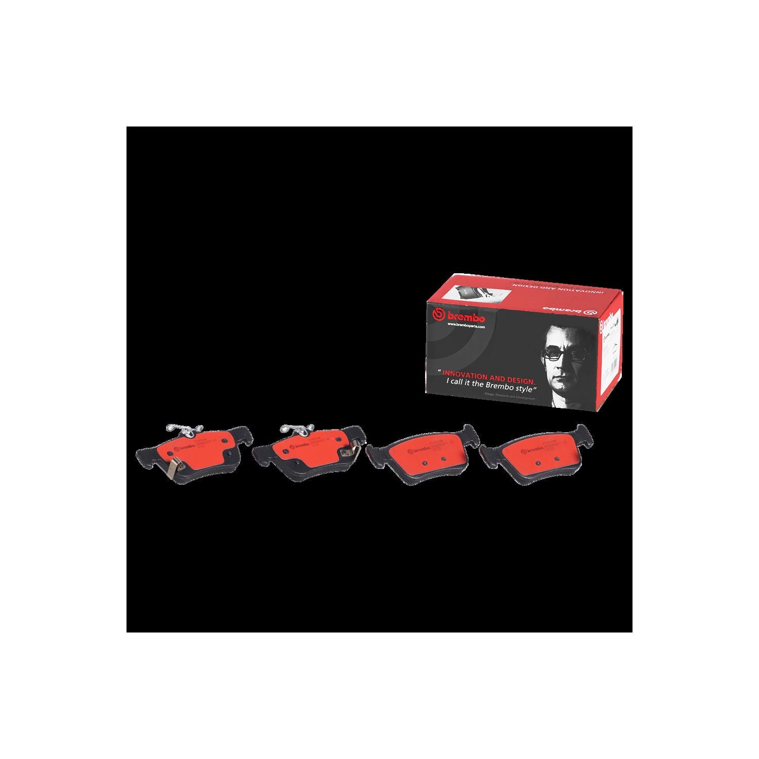 PRIME Ceramic Rear Disc Brake Pad Set - P28089N_02