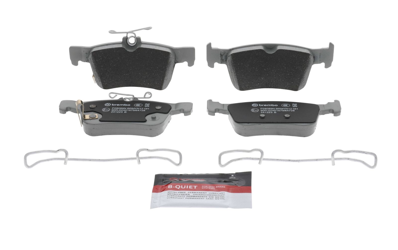 PRIME Ceramic Rear Disc Brake Pad Set - P28089N_06