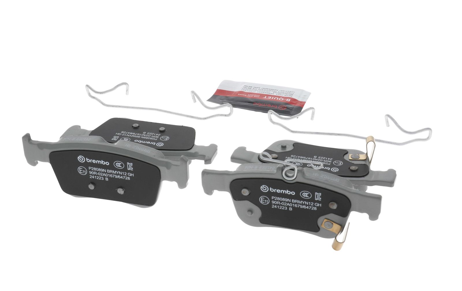 PRIME Ceramic Rear Disc Brake Pad Set - P28089N_19