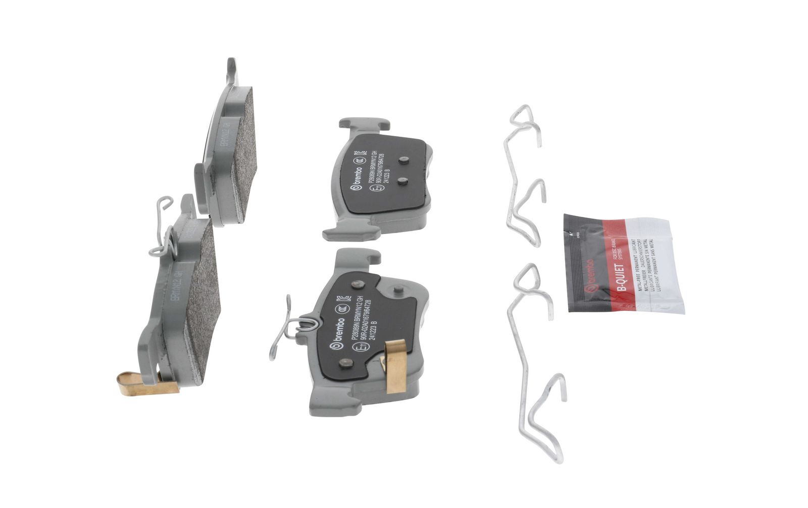 PRIME Ceramic Rear Disc Brake Pad Set - P28089N_24