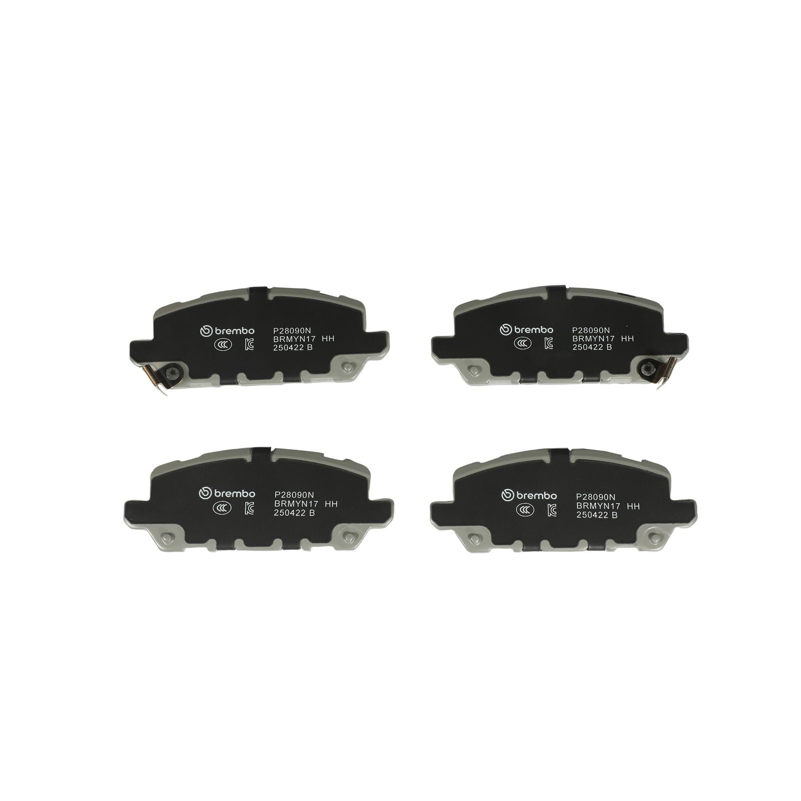 PRIME Ceramic Rear Disc Brake Pad Set - P28090N_01