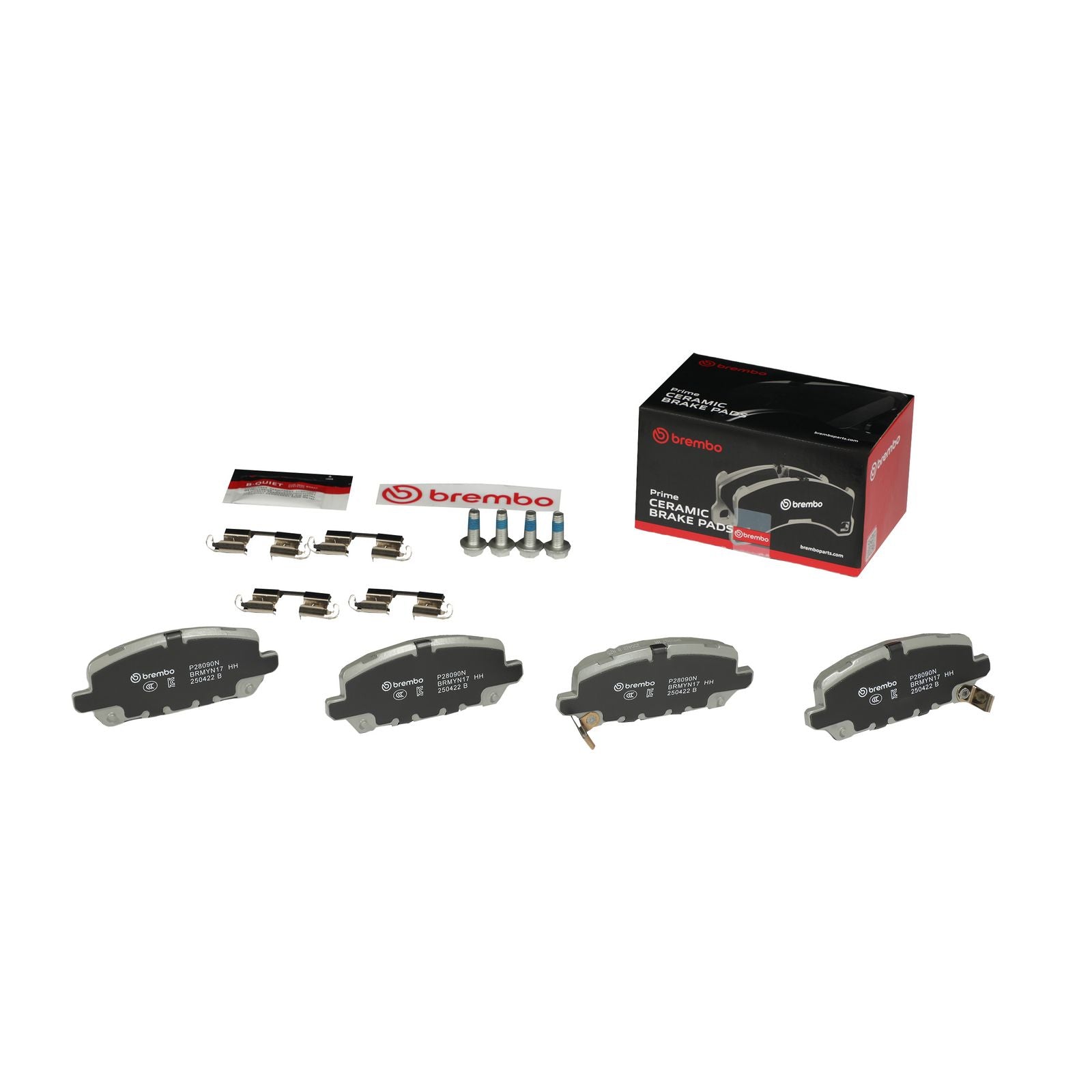 PRIME Ceramic Rear Disc Brake Pad Set - P28090N_02