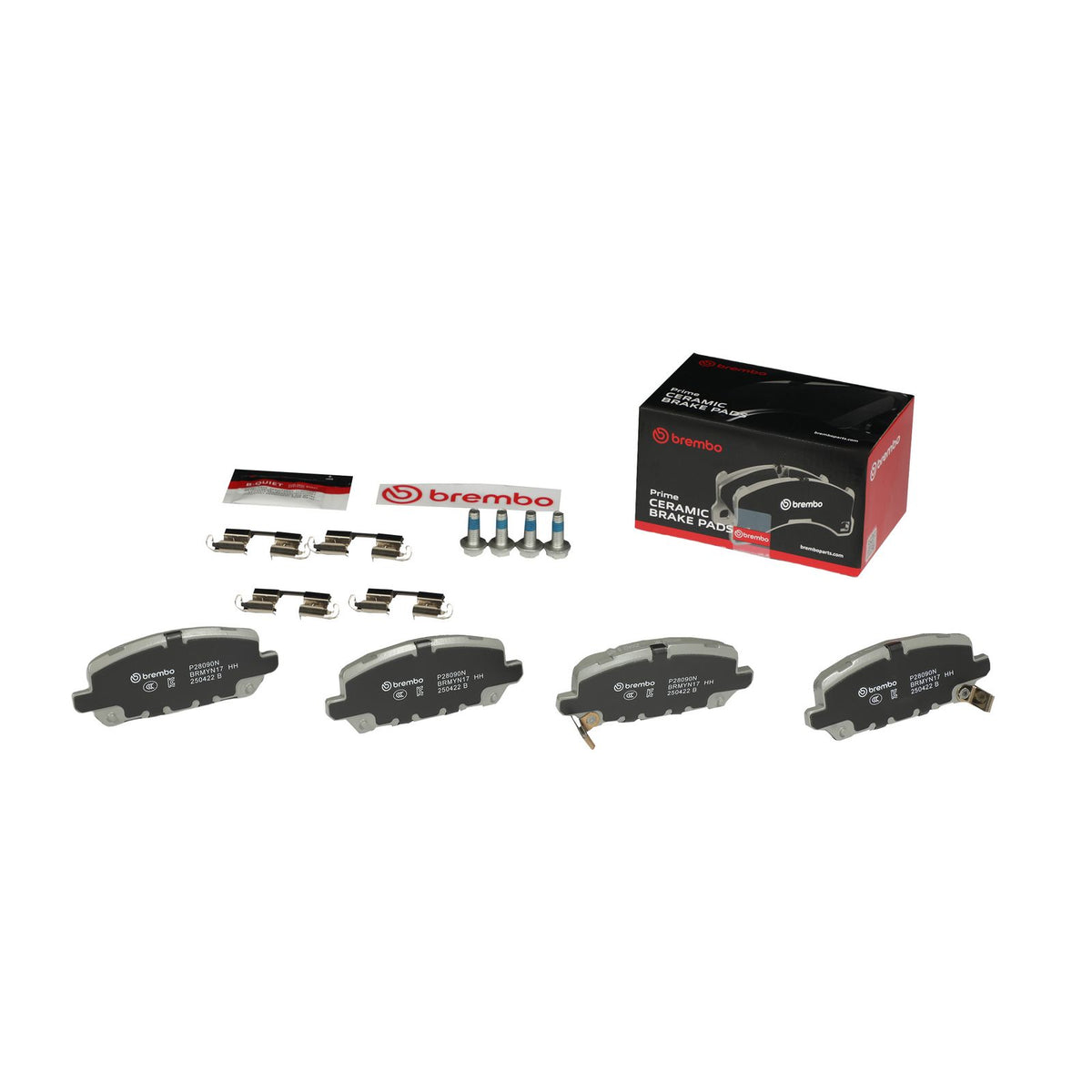 PRIME Ceramic Rear Disc Brake Pad Set - P28090N_02