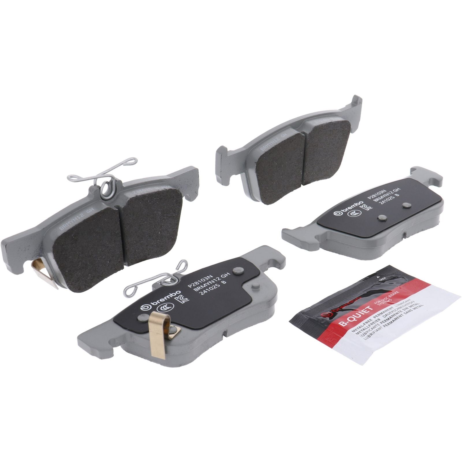 PRIME Ceramic Rear Disc Brake Pad Set - P28103N_01