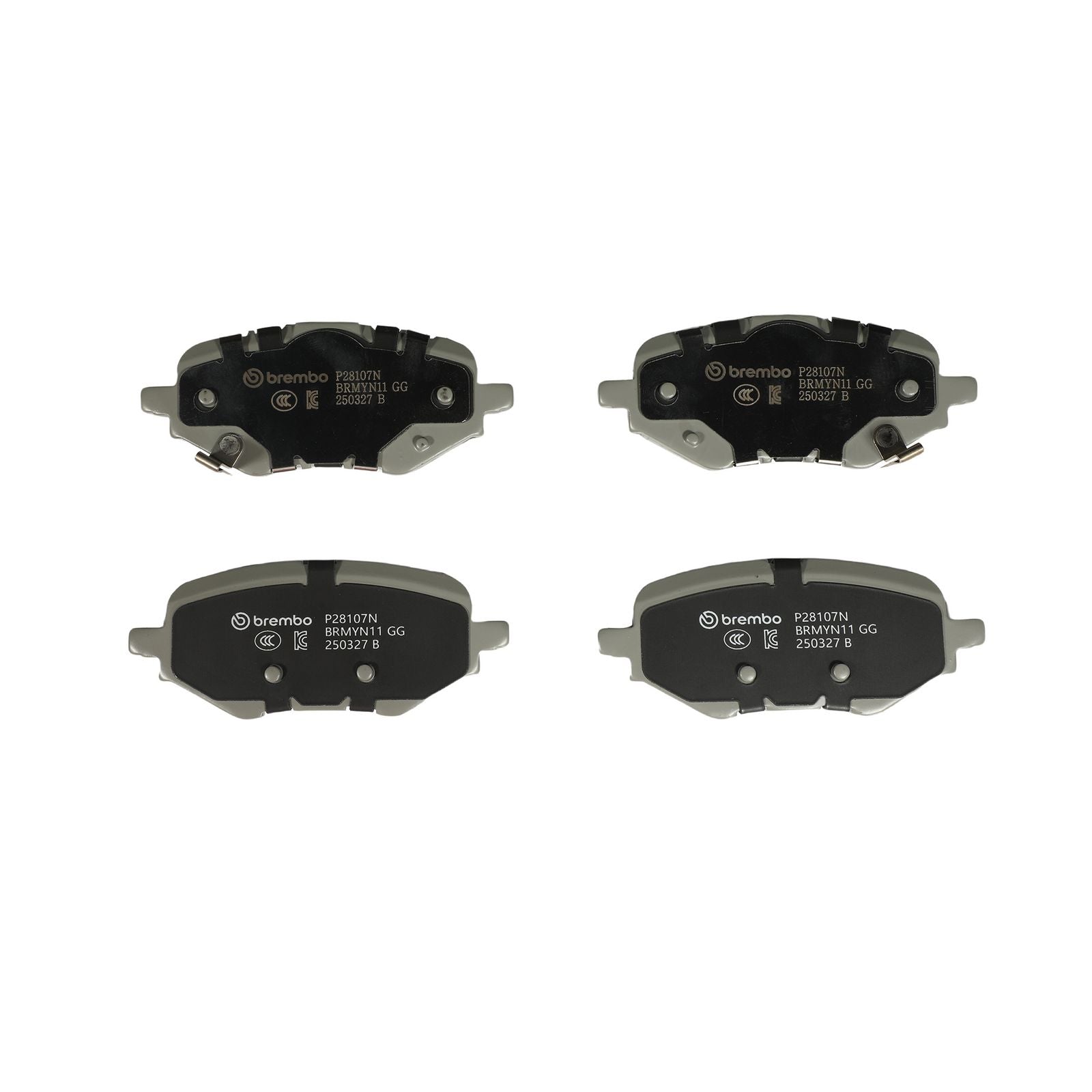 PRIME Ceramic Rear Disc Brake Pad Set - P28107N_01