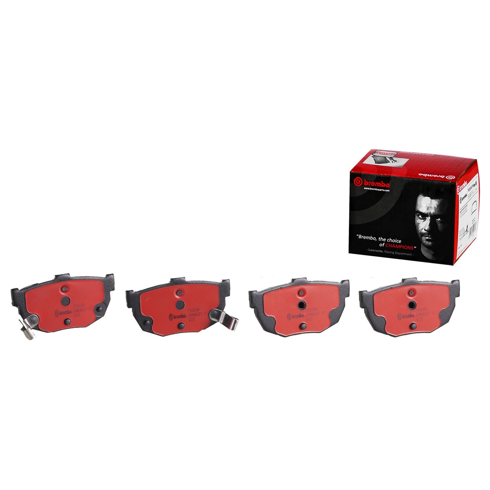 PRIME Ceramic Rear Disc Brake Pad Set - P30003N_01