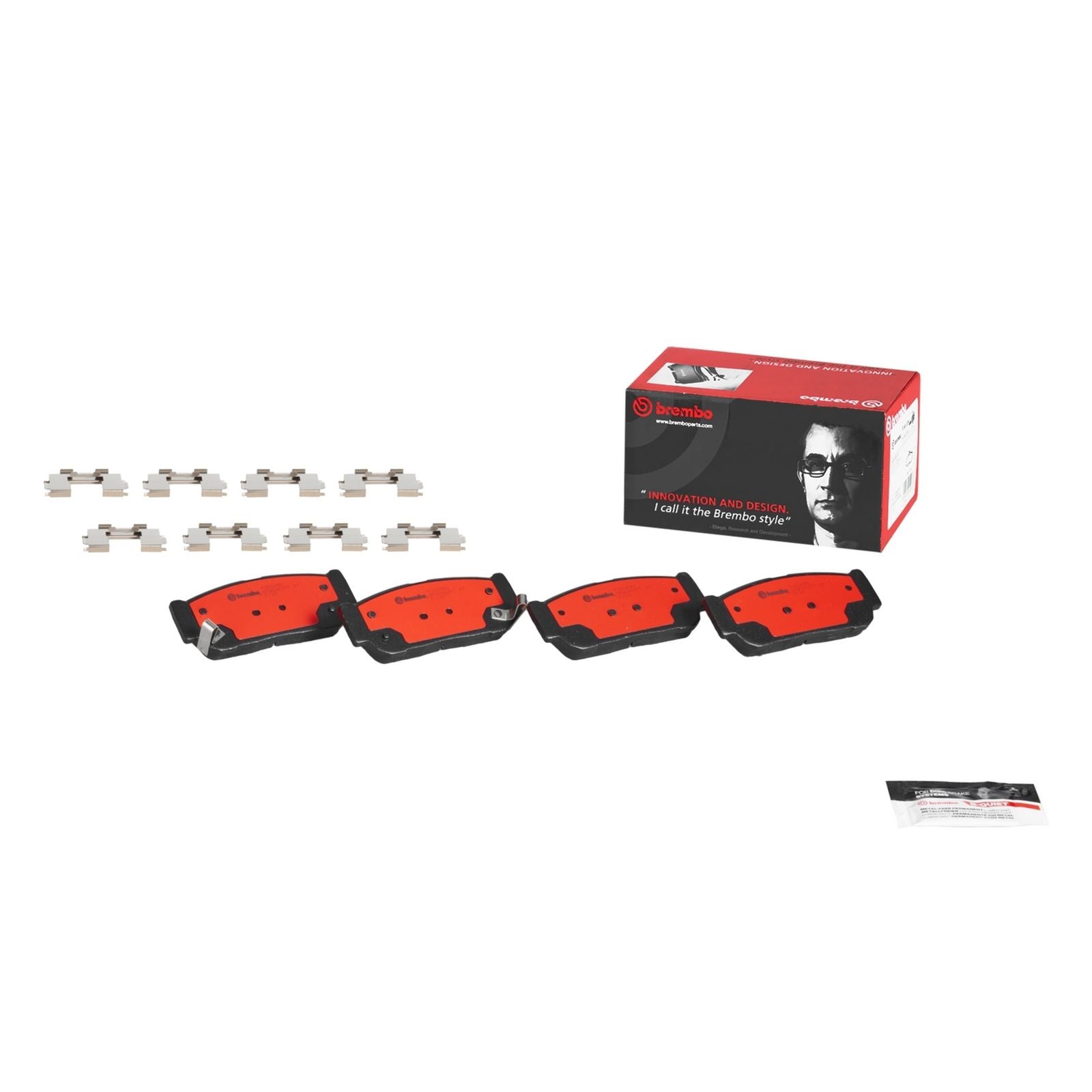 PRIME Ceramic Rear Disc Brake Pad Set - P30049N_01