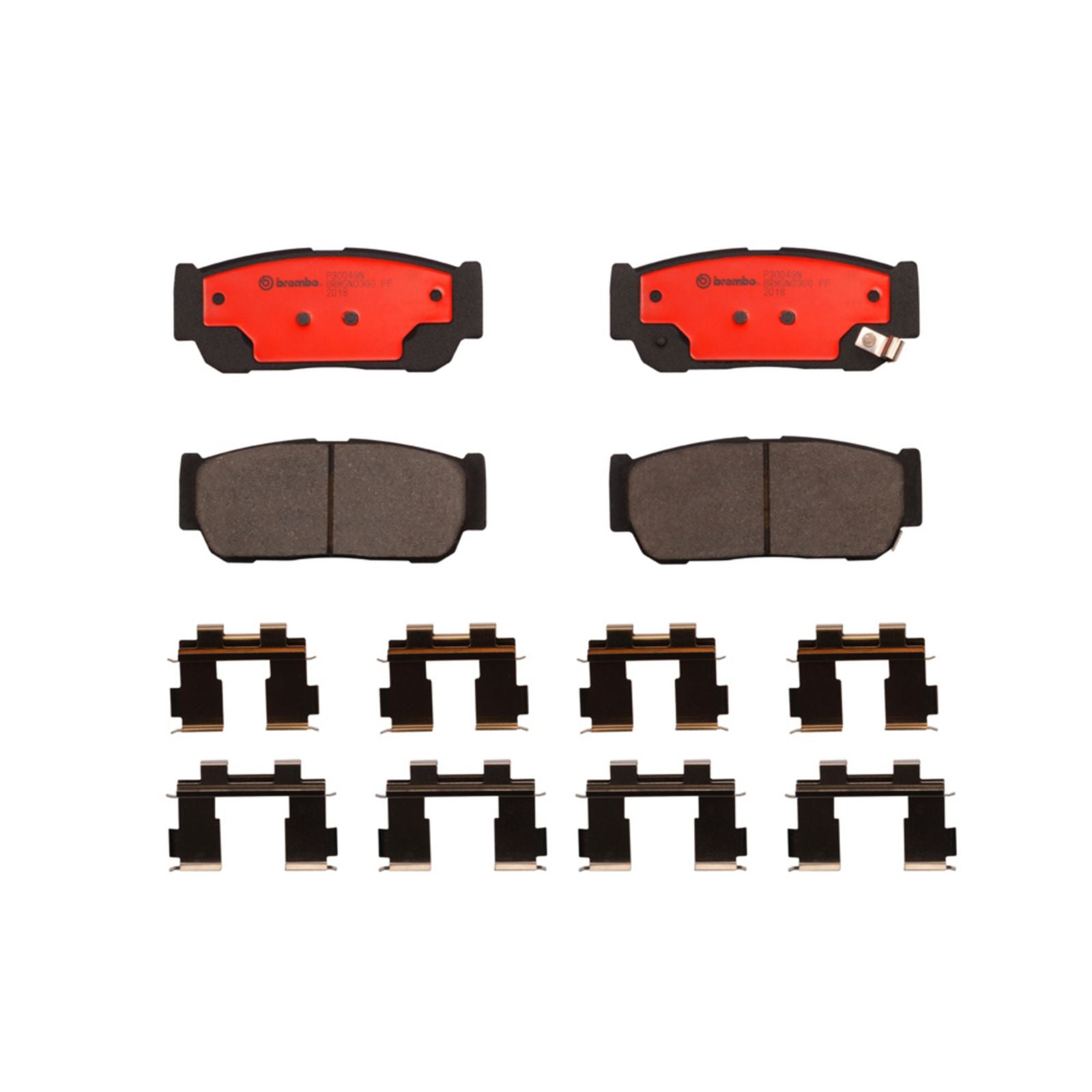 PRIME Ceramic Rear Disc Brake Pad Set - P30049N_02