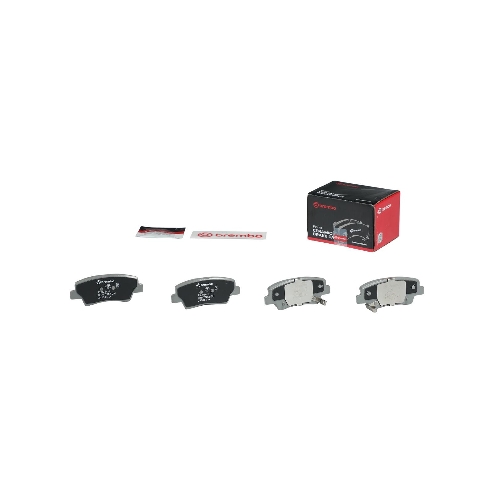 PRIME Ceramic Rear Disc Brake Pad Set - P30054N_04