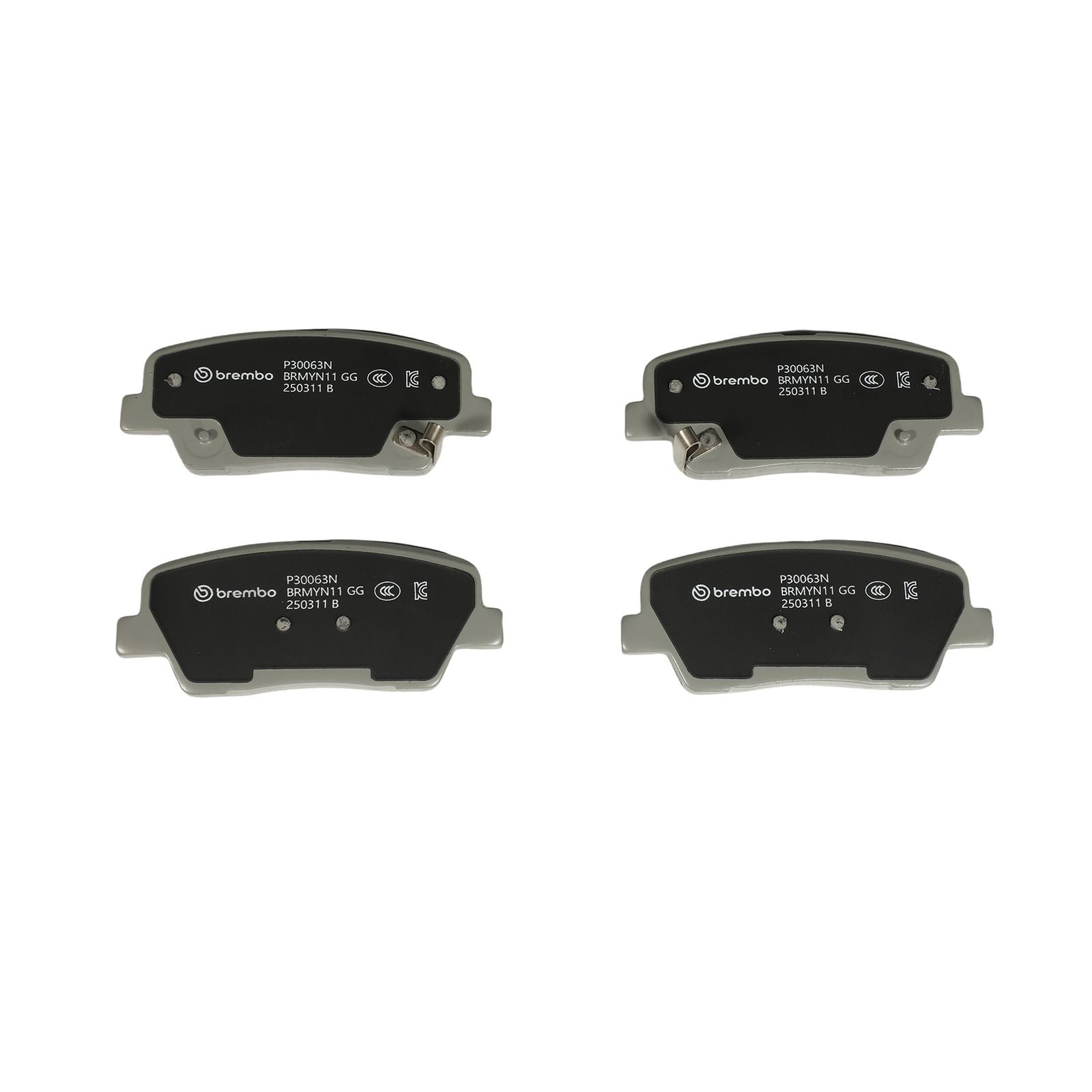 PRIME Ceramic Rear Disc Brake Pad Set - P30063N_01