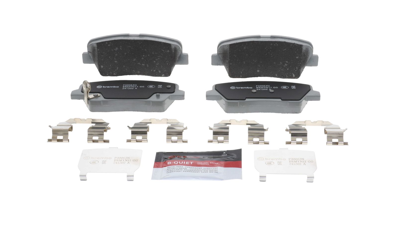 PRIME Ceramic Rear Disc Brake Pad Set - P30063N_06