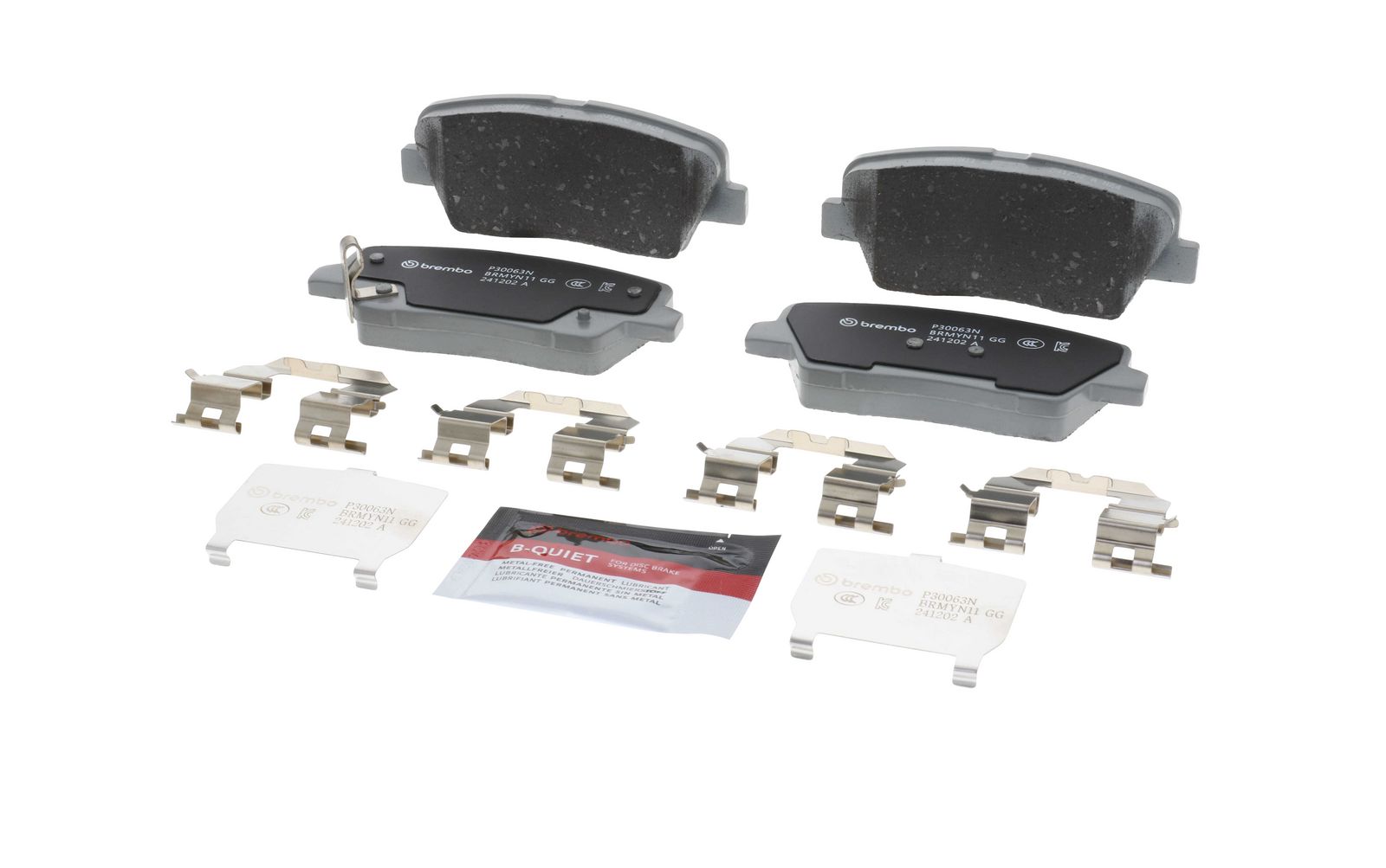 PRIME Ceramic Rear Disc Brake Pad Set - P30063N_07