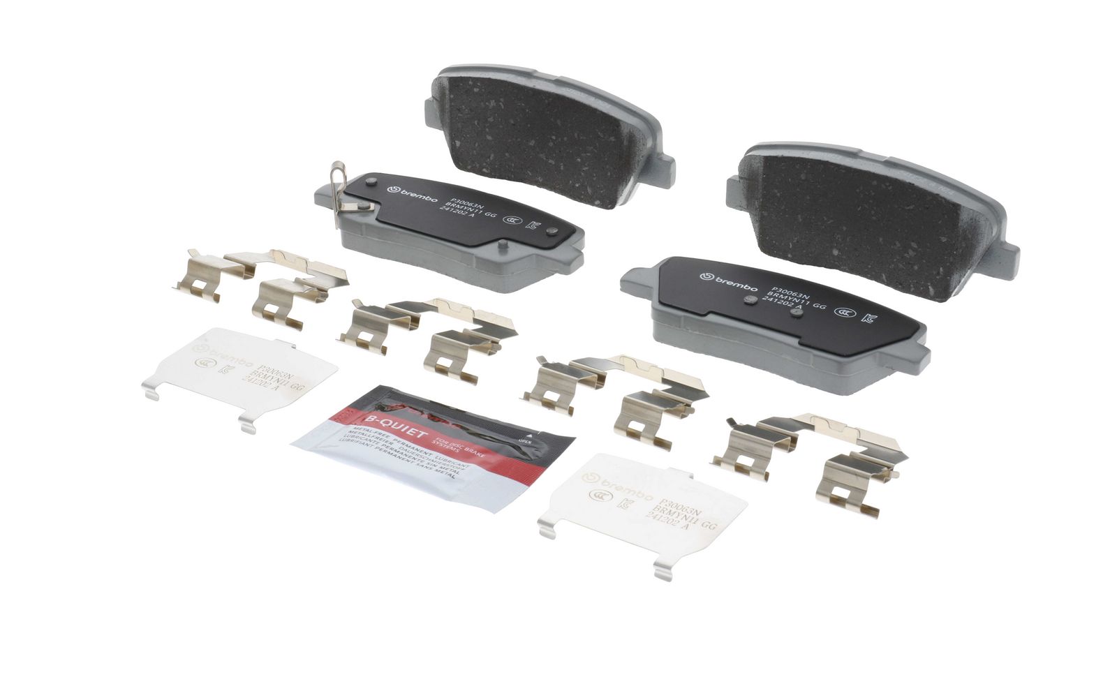 PRIME Ceramic Rear Disc Brake Pad Set - P30063N_08