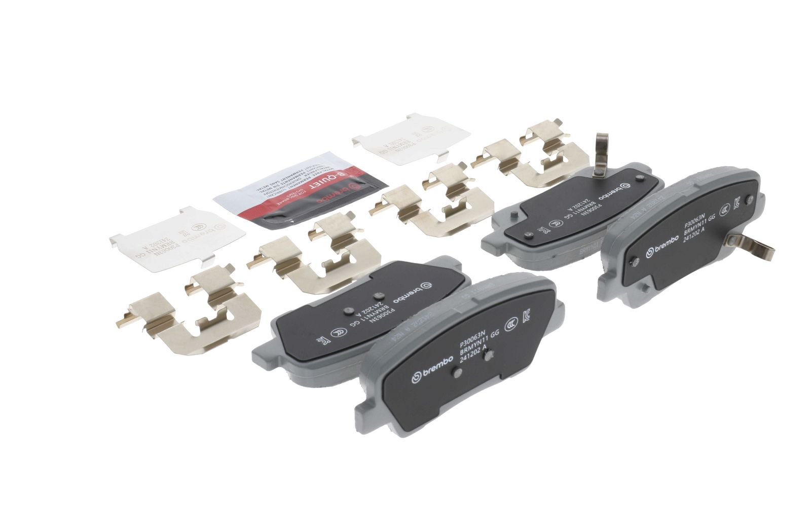 PRIME Ceramic Rear Disc Brake Pad Set - P30063N_15