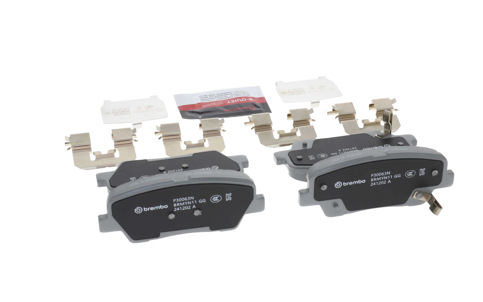 PRIME Ceramic Rear Disc Brake Pad Set - P30063N_17
