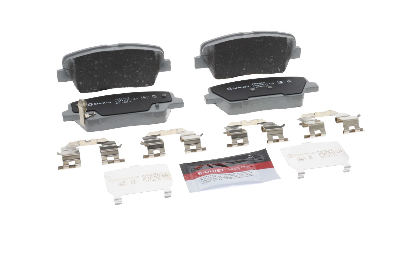 PRIME Ceramic Rear Disc Brake Pad Set - P30063N_29