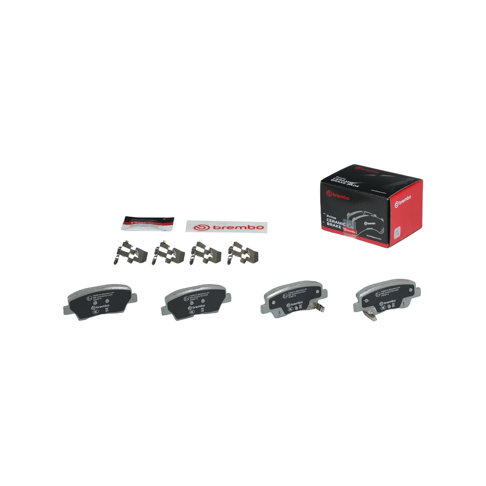 PRIME Ceramic Rear Disc Brake Pad Set - P30067N_03