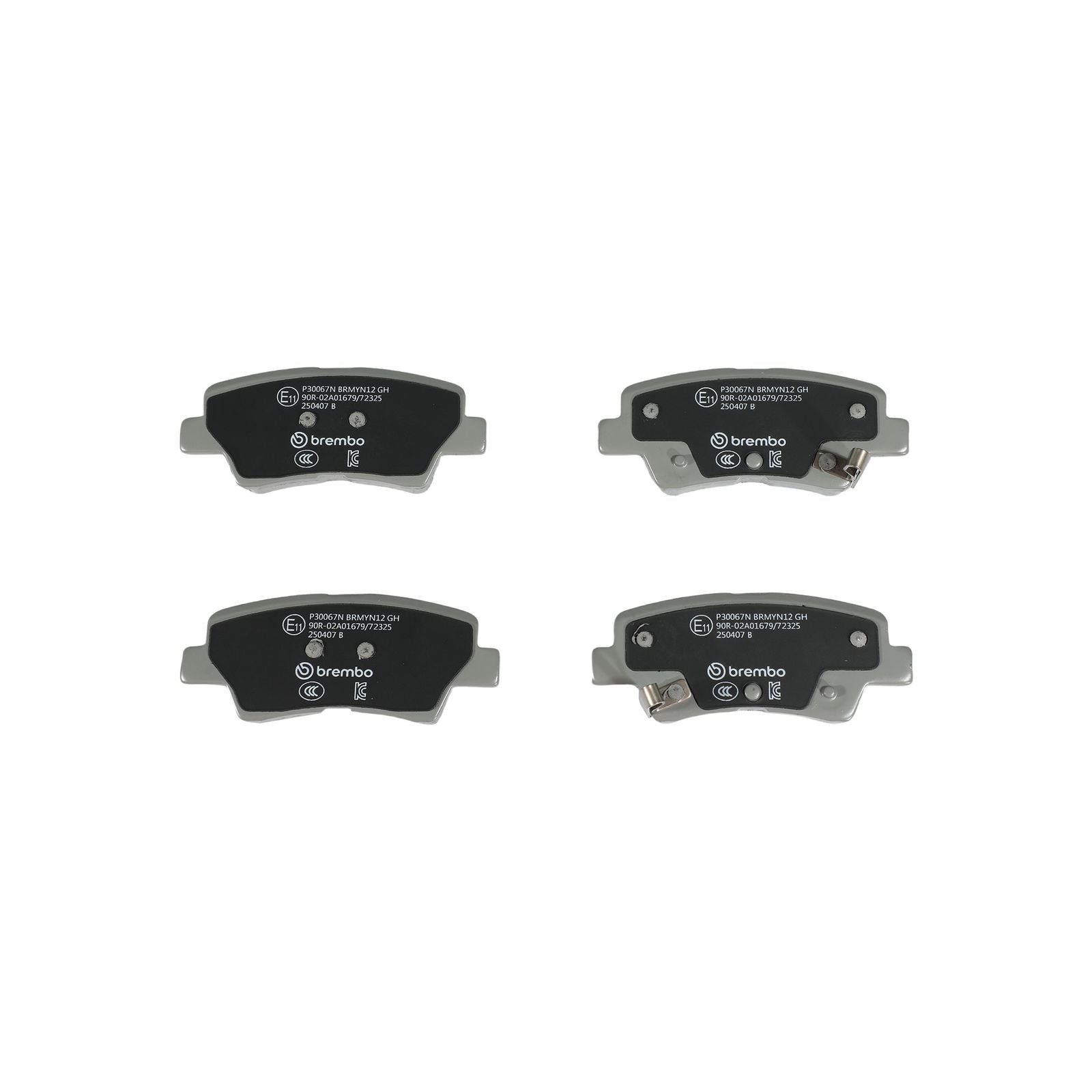 PRIME Ceramic Rear Disc Brake Pad Set - P30067N_04