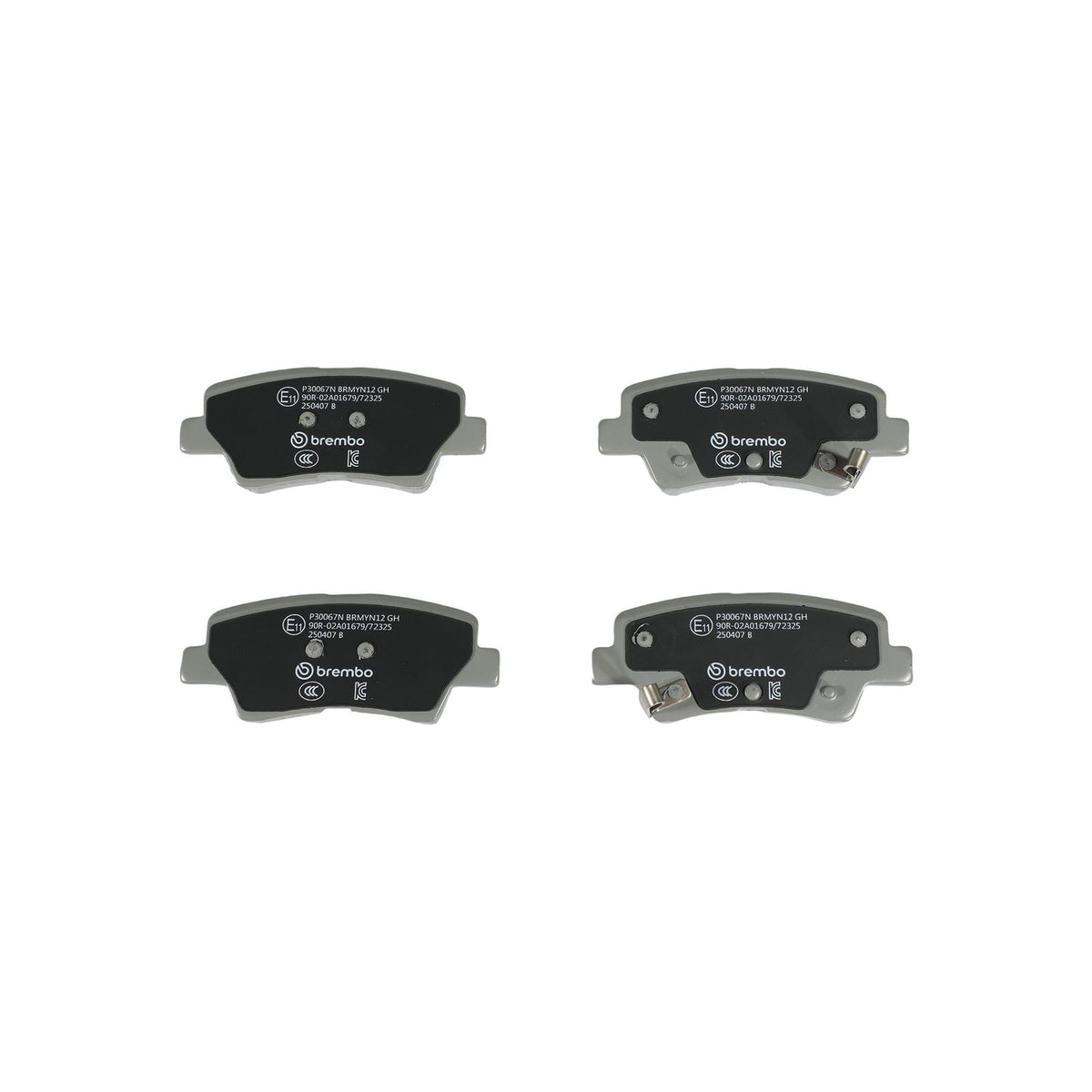 PRIME Ceramic Rear Disc Brake Pad Set - P30067N_04