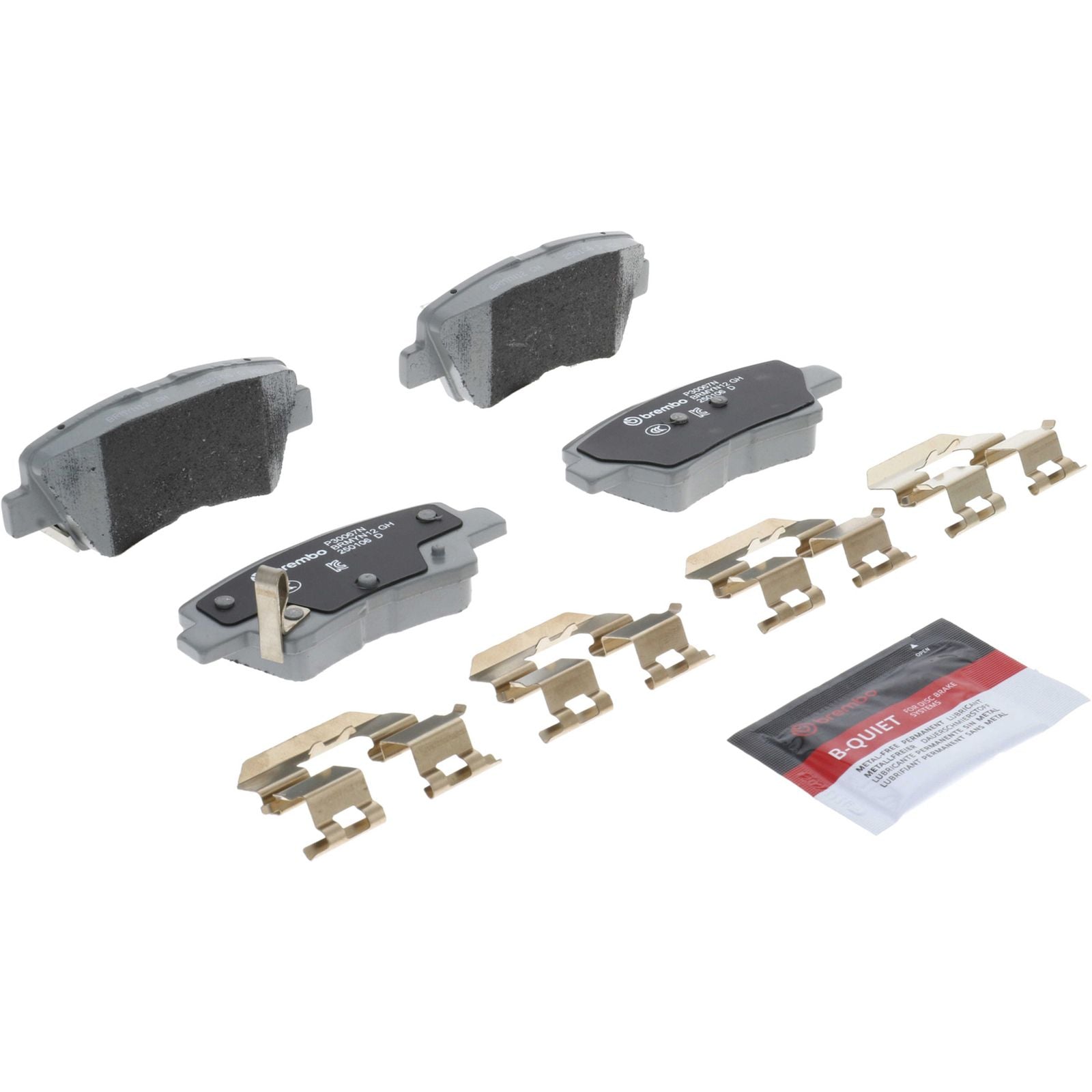 PRIME Ceramic Rear Disc Brake Pad Set - P30067N_06