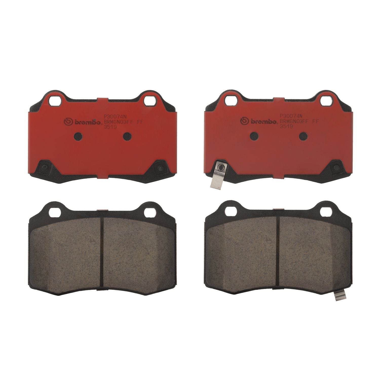 PRIME Ceramic Rear Disc Brake Pad Set - P30074N_02
