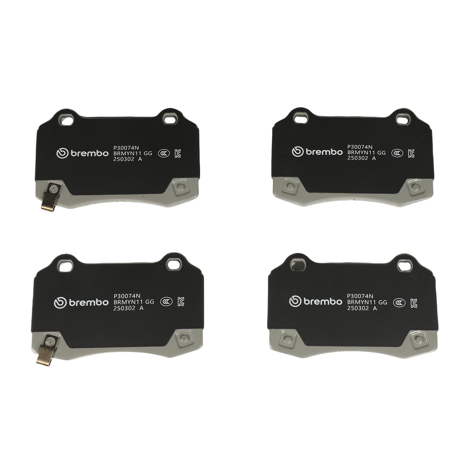 PRIME Ceramic Rear Disc Brake Pad Set - P30074N_06
