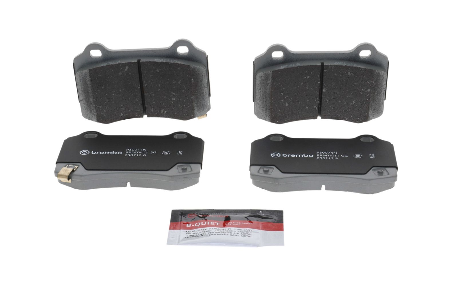 PRIME Ceramic Rear Disc Brake Pad Set - P30074N_07